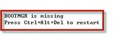 ʱBOOTMGR is missing