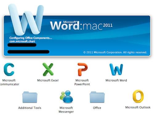 ΢ͣOffice for Mac 2011Զ·Ԥͼ