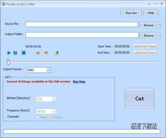 【Power Audio Cutter 3.2】声音文件转换|MP3