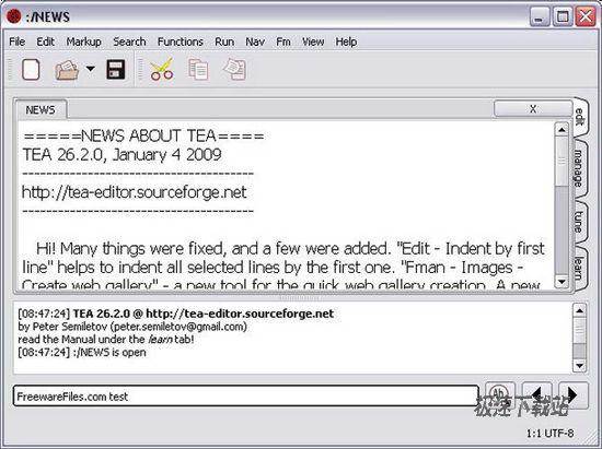 【TEA Text Editor 31.1.0】HTML编辑器|多码支