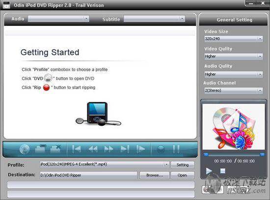 Odin iPod DVD Ripper Ԥͼ