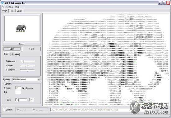 ASCII Art Maker 1.7 多格式ASCII图形制作工具