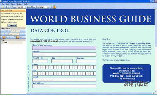 Blueberry PDF Form Filler ͼƬ 01