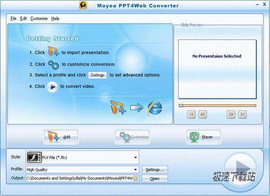 Moyea PPT4Web Converter Ԥͼ