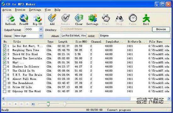 CD to MP3 Maker Ԥͼ