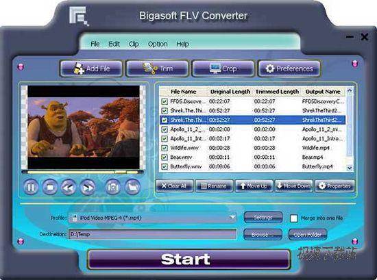 Bigasoft FLV Converter Ԥͼ