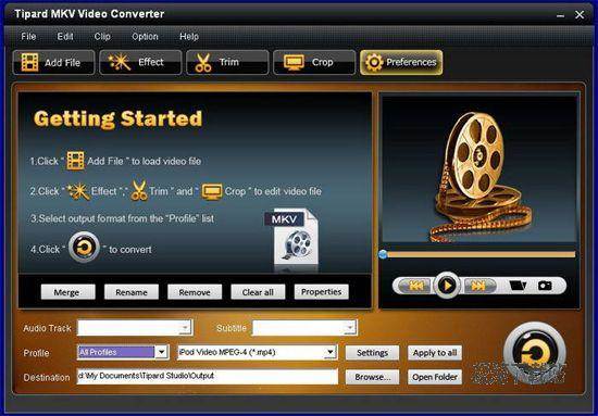 Tipard MKV Video Converter Ԥͼ