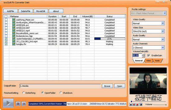 bvcsoft FLV Video Converter ͼƬ 01