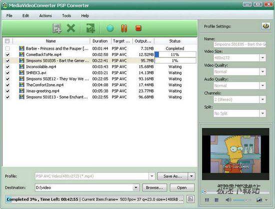 mediAvatar PSP Converter Ԥͼ