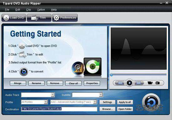 Tipard DVD Audio Ripper ͼƬ 01