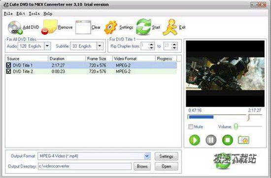 Cute DVD to MKV Converter Ԥͼ