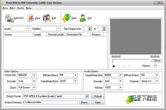 iFree DVD to PSP Converter Ԥͼ