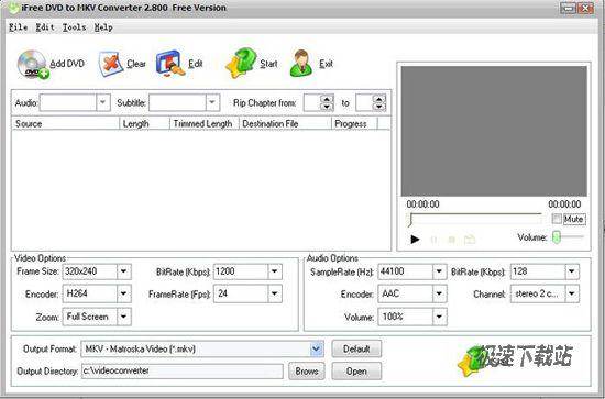 iFree DVD to MKV Converter ͼƬ 01