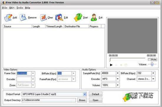 iFree Video to Audio Converter 图片 01