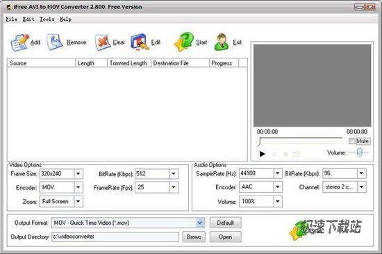 iFree AVI to MOV Converter Ԥͼ