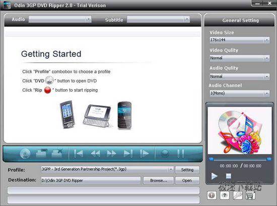 Odin 3GP DVD Ripper Ԥͼ