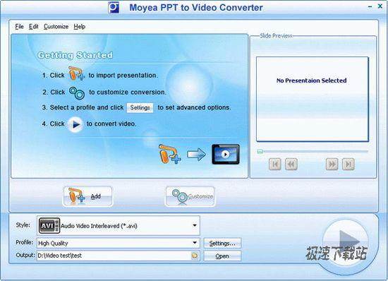 Moyea PPT to Video Converter ͼƬ 01