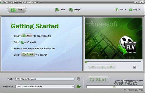 Aneesoft Free FLV Video Converter Ԥͼ