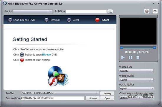 Odin Blu ray to FLV Converter Ԥͼ