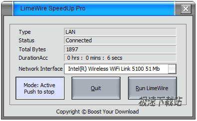 LimeWire SpeedUp Pro ͼƬ 01