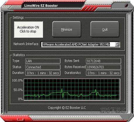 LimeWire EZ Booster Ԥͼ