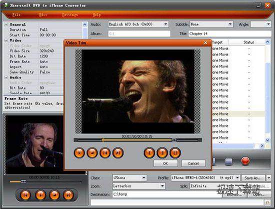 3herosoft DVD to iPhone Converter Ԥͼ