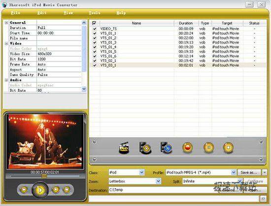 3herosoft iPod Movie Converter DƬ 01