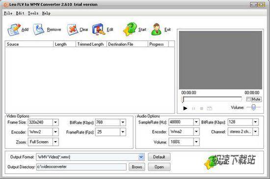 Leo FLV to WMV Converter ͼƬ 01