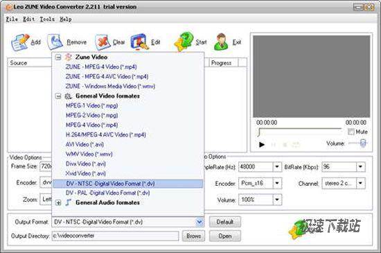 Leo Zune Video Converter DƬ 01