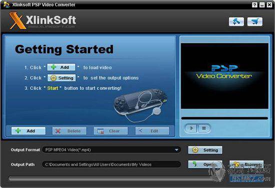 Xlinksoft PSP Video Converter ͼƬ 01