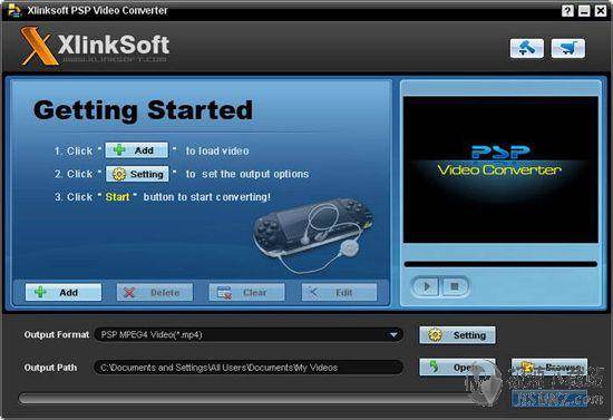 Xlinksoft PSP Video Converter Ԥͼ