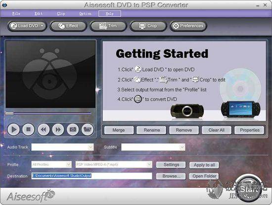 Aiseesoft DVD to PSP Converter Ԥͼ