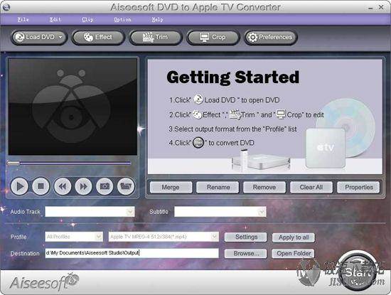 Aiseesoft DVD to Apple TV Converter 图片 01