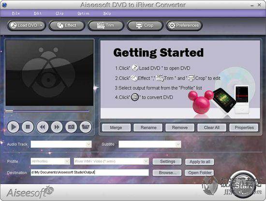 Aiseesoft DVD to iRiver Converter ͼƬ 01