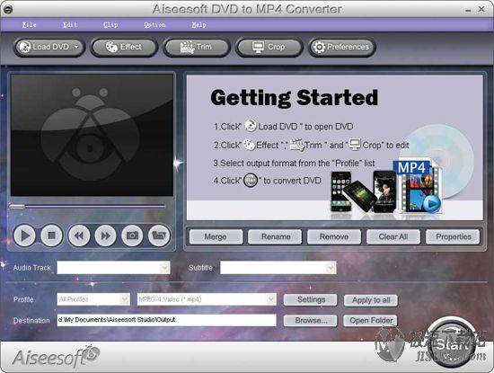Aiseesoft DVD to MP4 Converter ͼƬ 01