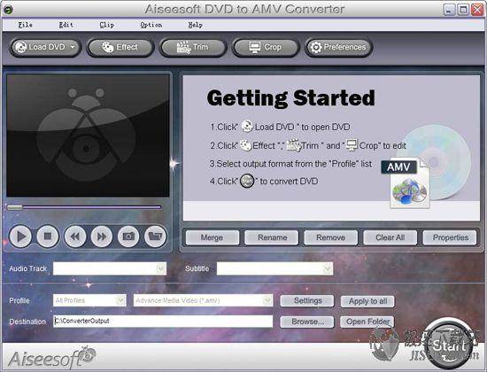 Aiseesoft DVD to AMV Converter ͼƬ 01