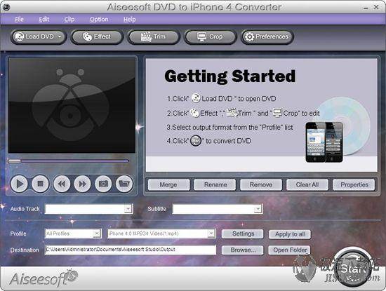 Aiseesoft DVD to iPhone 4 ͼƬ 01