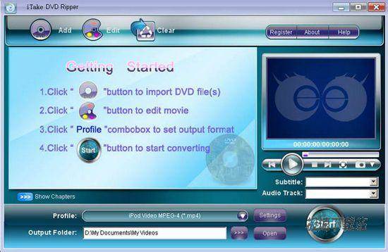 iTake DVD Ripper ͼƬ 01