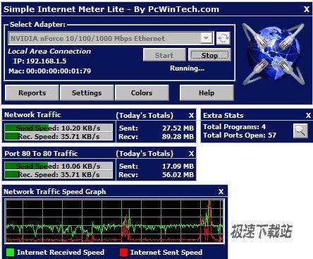 Simple Internet Meter Lite ͼƬ 01