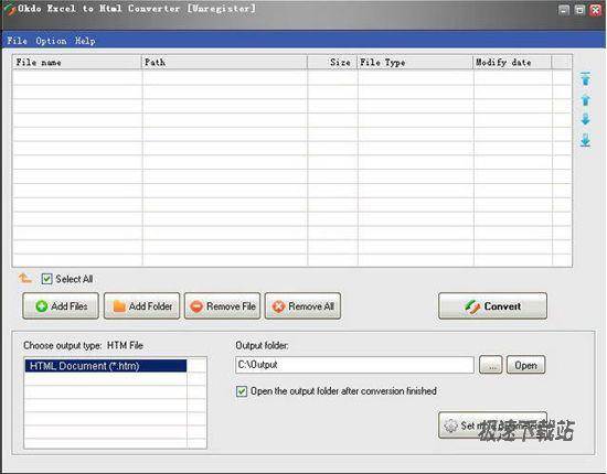 Okdo Excel to Html Converter ͼƬ 01