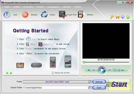 Acrowsoft Video Converter ͼƬ 01