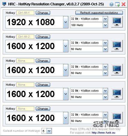 HotKey Resolution Changer DƬ 01