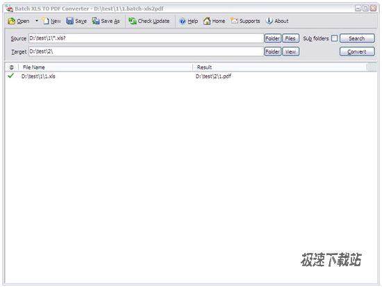 Batch Excel to PDF Converter 图片 01