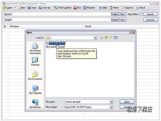 Batch Word to PDF Converter ͼƬ 01