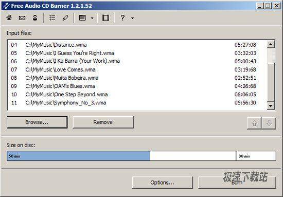 Free Audio CD Burner Ԥͼ