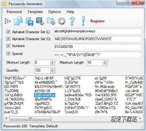 Passwords Generator DƬ 01