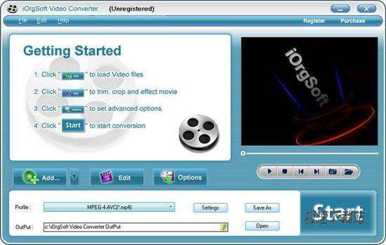 iOrgSoft Video Converter ͼƬ 02