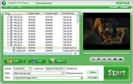 iOrgSoft DVD Ripper Ԥͼ