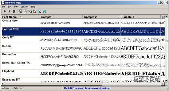 WinFontsView Ԥͼ