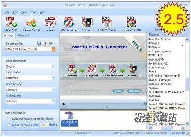 Recool SWF to HTML5 Converter Ԥͼ